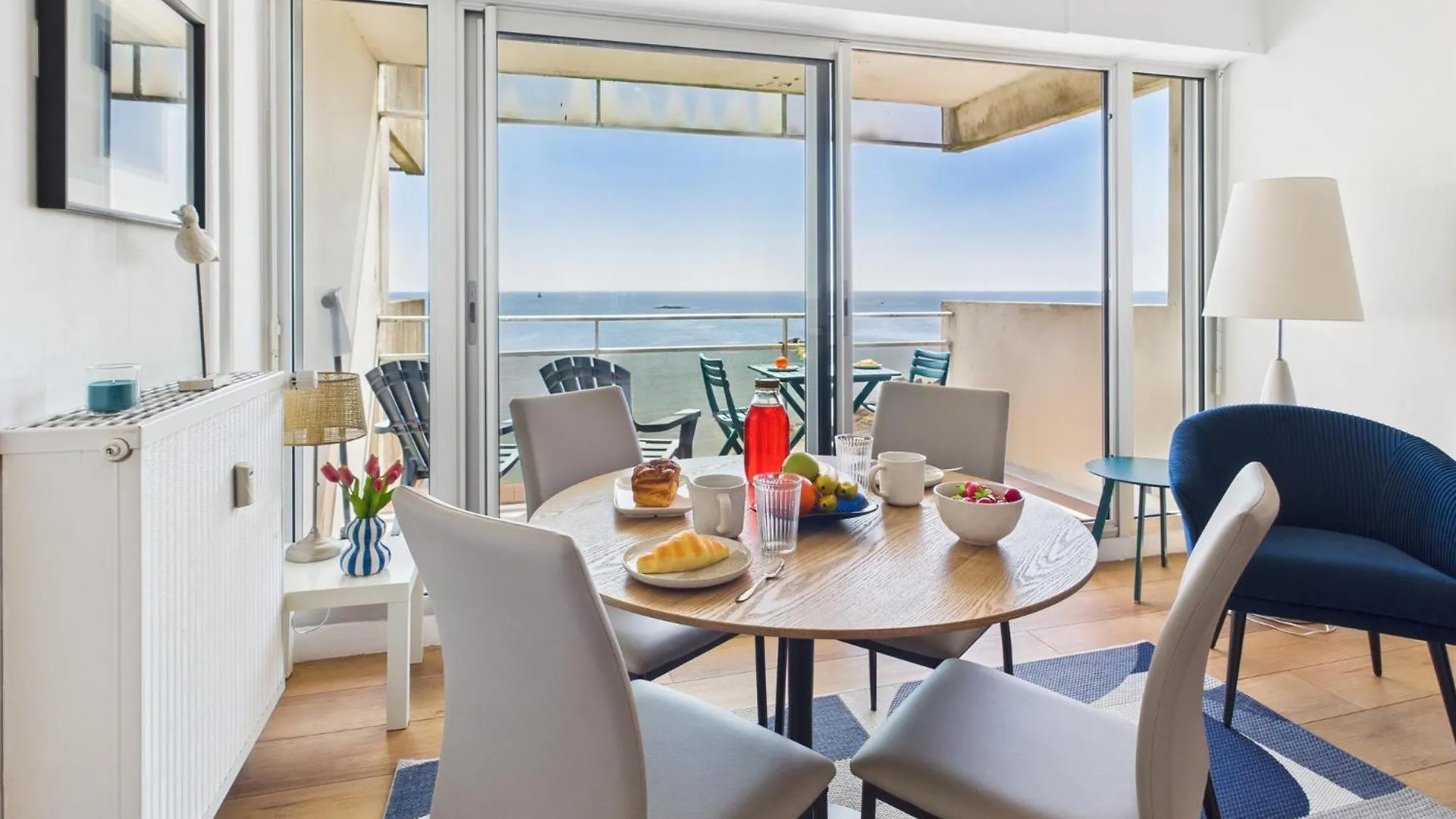 -Ocean- Studio Renove Avec Parking Et Vue Mer Concarneau Apartmán