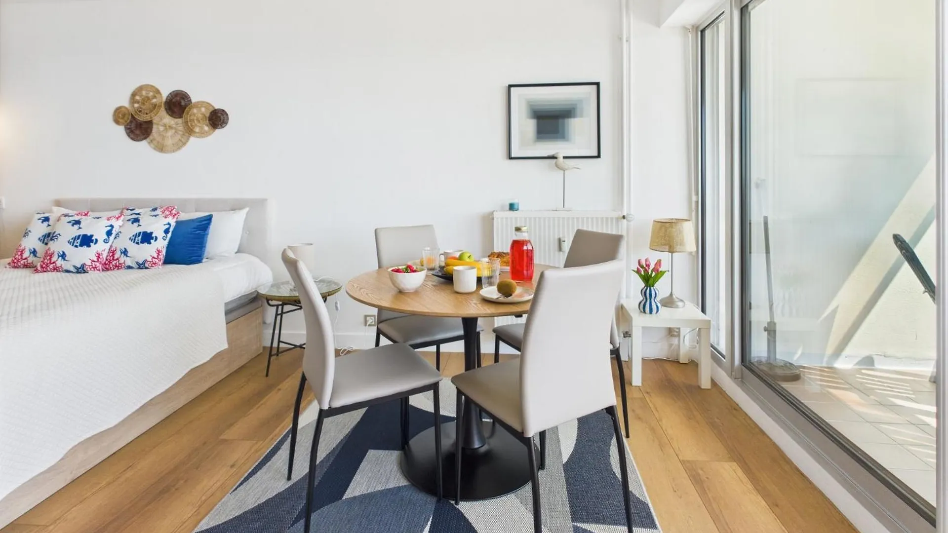 -Ocean- Studio Renove Avec Parking Et Vue Mer Concarneau Apartmán