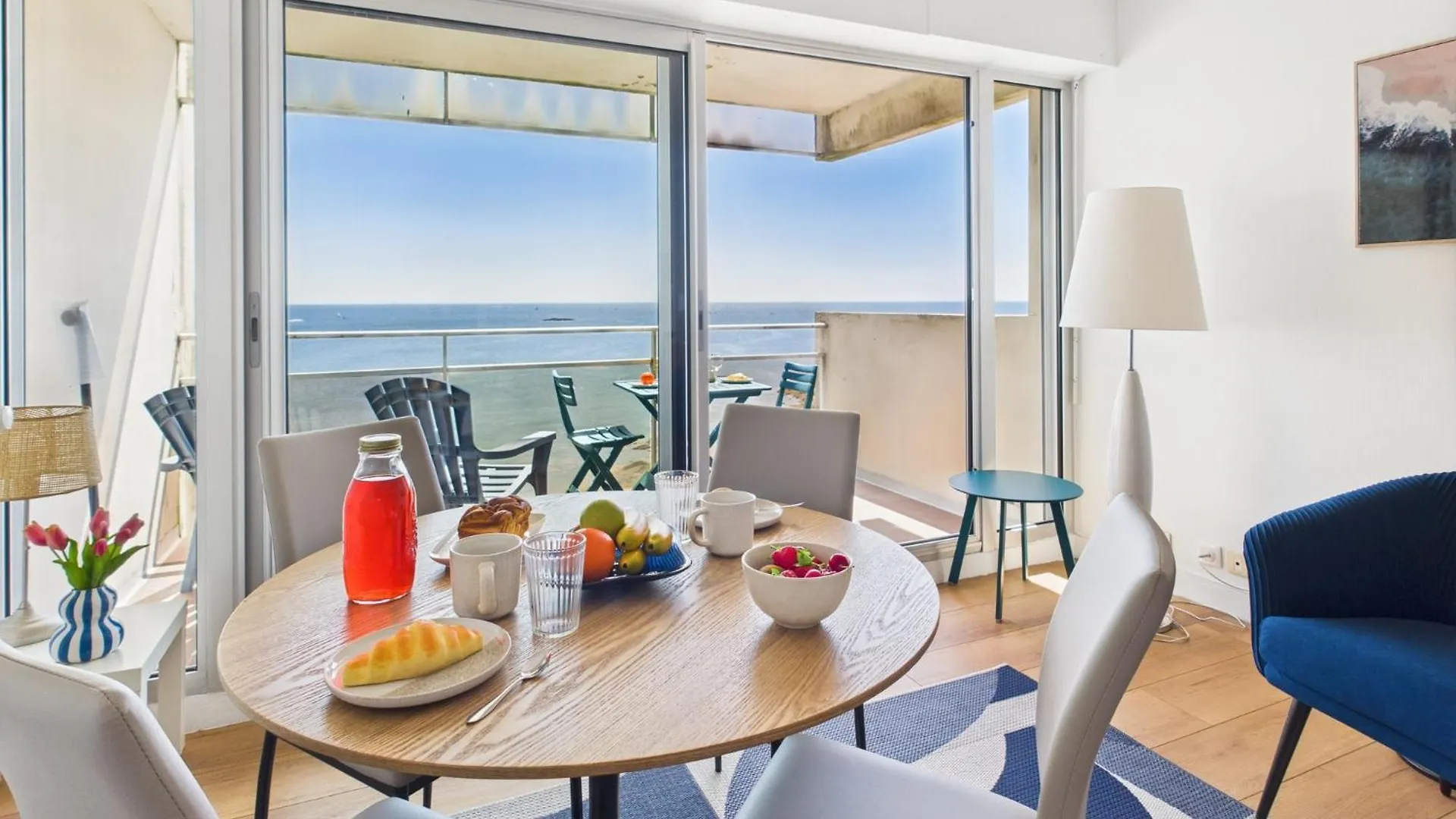 -Ocean- Studio Renove Avec Parking Et Vue Mer Concarneau